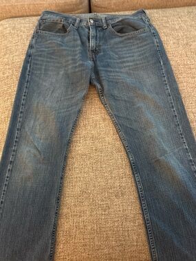Levi's Men's Straight Fit Blue Jeans